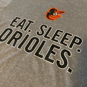 Baltimore Orioles 'Eat, Sleep, Orioles' Shirt | Small
